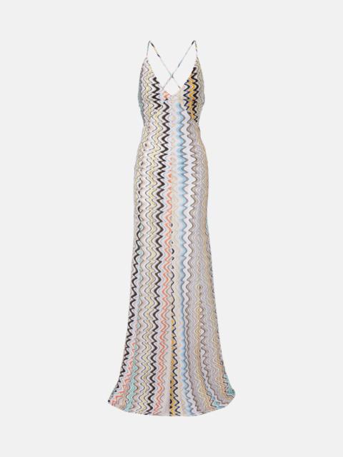 Missoni Wave maxi dress