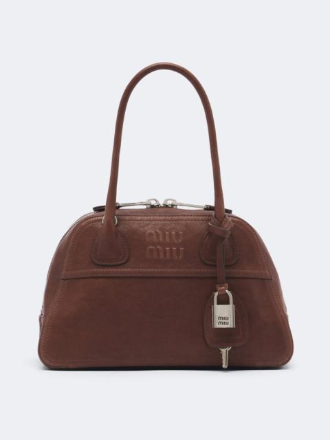 Miu Miu Vivant leather shoulder bag