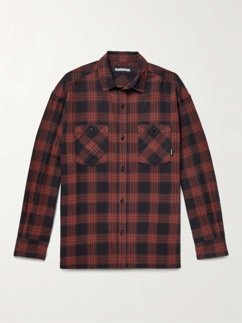 NEIGHBORHOOD Nel Checked Cotton-Flannel Shirt