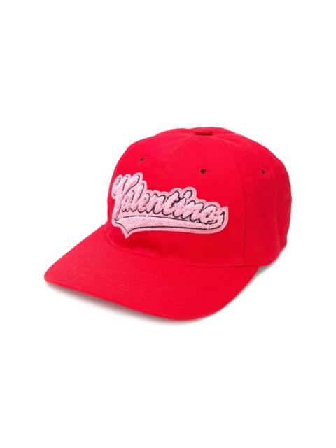 Valentino embroidered logo cap