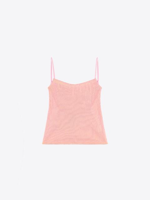 AREA CRYSTAL HOTFIX CAMI TOP