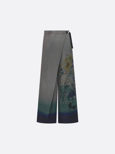 Dior Flared Wrap Jeans