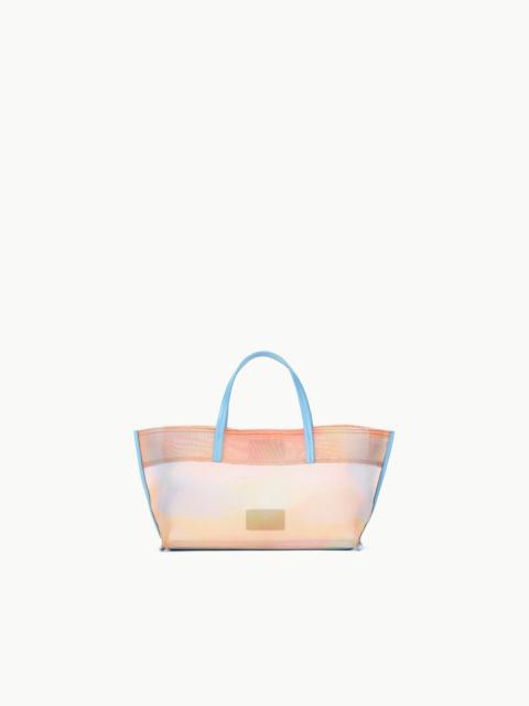 STAUD STAUD CHRISTOS MINI MESH TOTE PASTEL CLOUDS