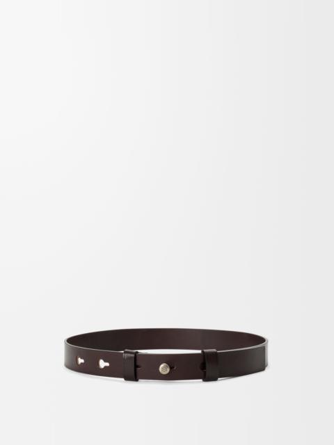 Loewe Pebble belt in smooth calfskin