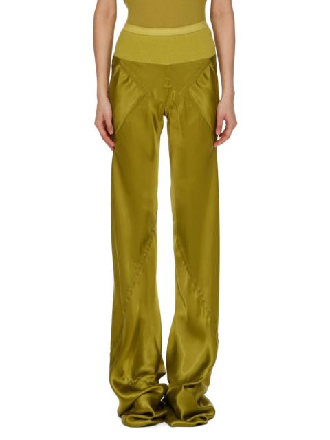 Rick Owens Yellow Bias Trousers