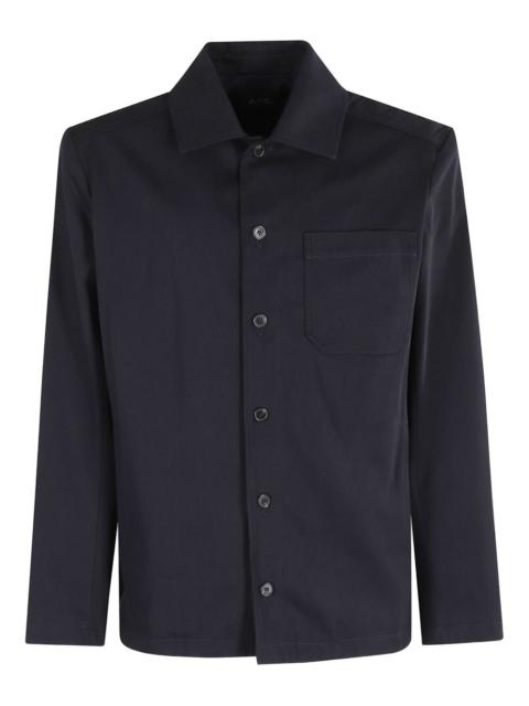 A.P.C. Cofco button-fastening pocket shirt jacket