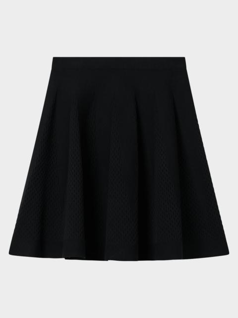 EMPORIO ARMANI Knit A-Line Mini Skirt