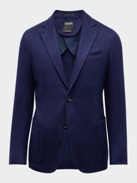 ZEGNA Men's Solid Cashmere Blazer