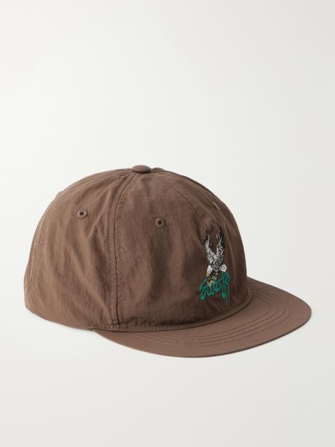 SATISFY Flitesilk Logo-Embroidered Panelled Shell Cap