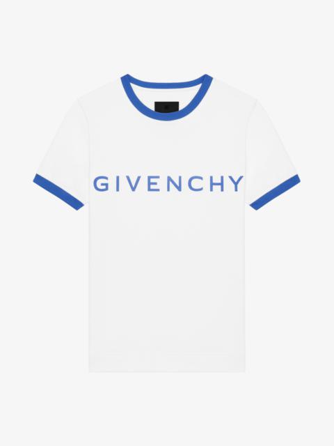 Givenchy GIVENCHY ARCHETYPE SLIM FIT T-SHIRT IN COTTON