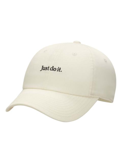 Nike Nike Club Just Do It Cap 'Coconut Milk' FB5370-113