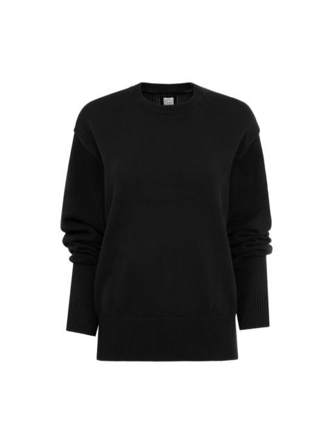 TOTEME CLASSIC COTTON CREW KNIT