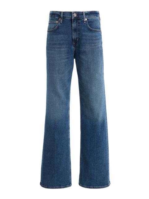 Citizens of Humanity Vidia Stretch Mid-Rise Bootcut jeans medium wash