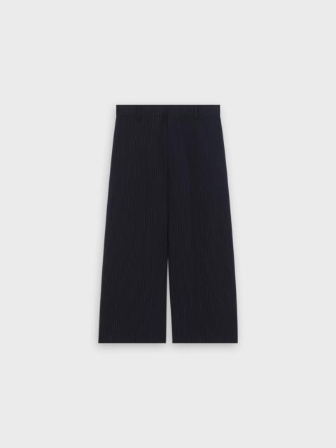 CELINE CULOTTES IN STRIPED WOOL FABRIC