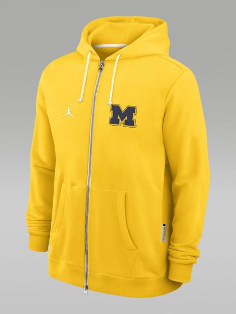 Jordan Michigan Sideline Men's Jordan Brand Dri-FIT College Full-Zip Hoodie