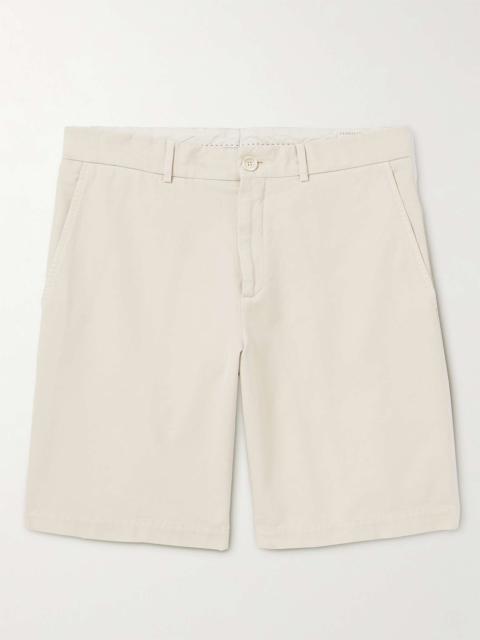 Straight-Leg Cotton-Twill Bermuda Shorts