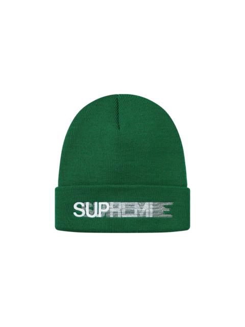 Supreme Motion Logo Beanie 'Green'