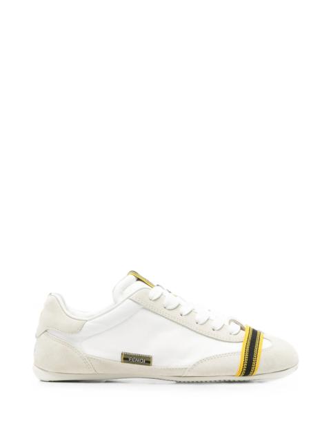 FENDI Fendi Logo-tag Panelled Sneakers