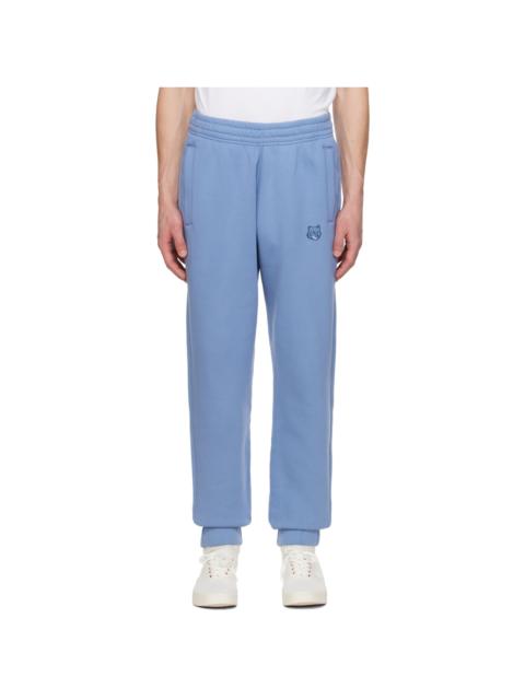 Maison Kitsuné Blue Bold Fox 머리 스웨터