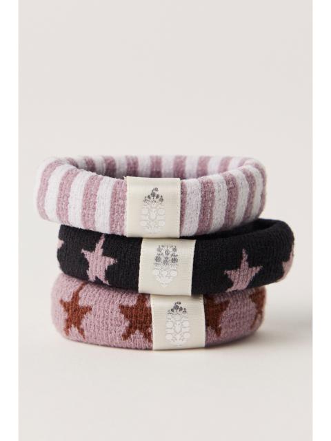 FREE PEOPLE We Move Hair Tie Pack Set