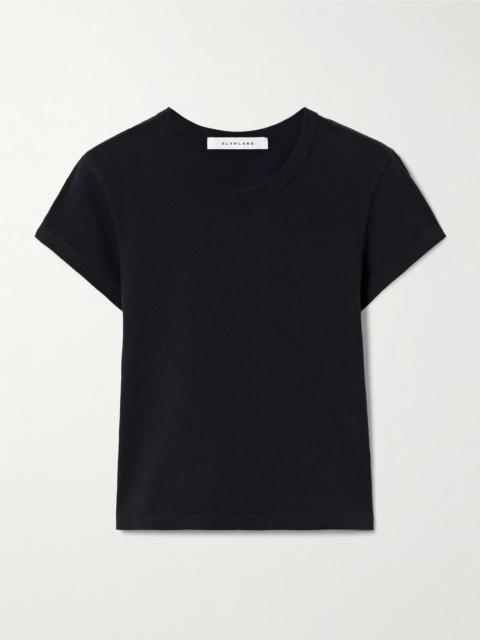 SLVRLAKE Easy cotton-jersey T-shirt Black