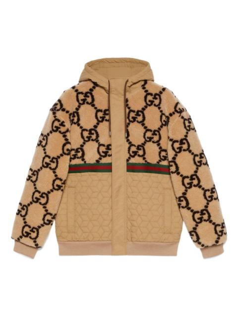 Gucci GG Jacquard Jacket 'Beige Ebony' 706419-XJETL-2066