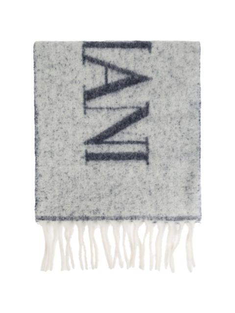 Monogram scarf