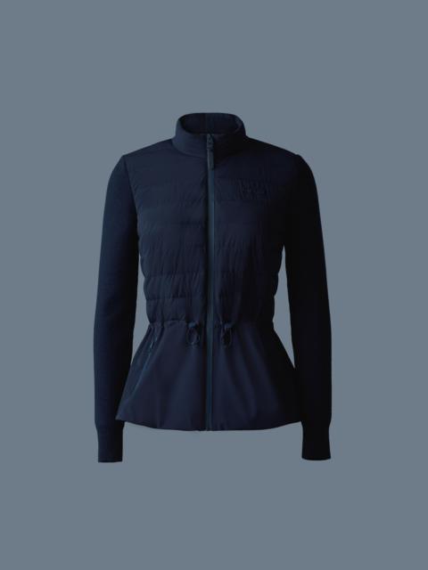 MACKAGE LAIKA Hybrid Down Jacket with Peplum