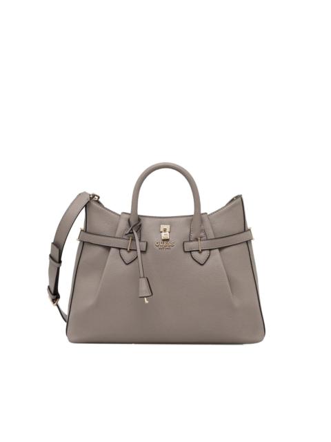GUESS USA Yesba buckle padlock tote bag