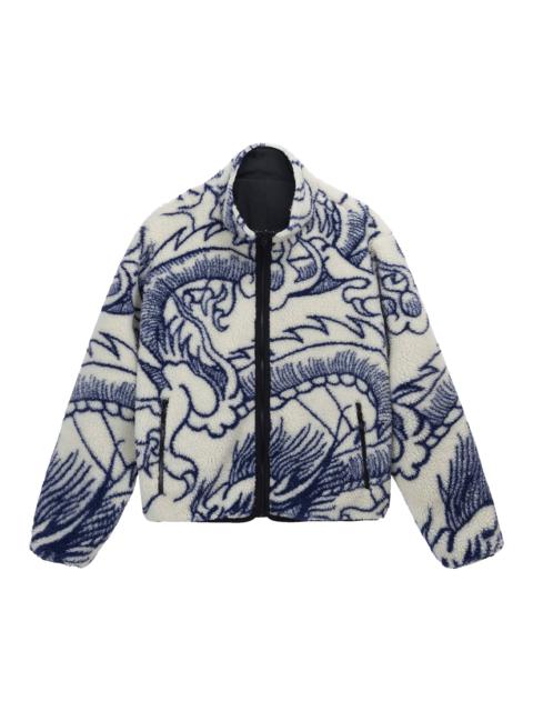 Stussy Dragon Sherpa Jacket 'Natural'