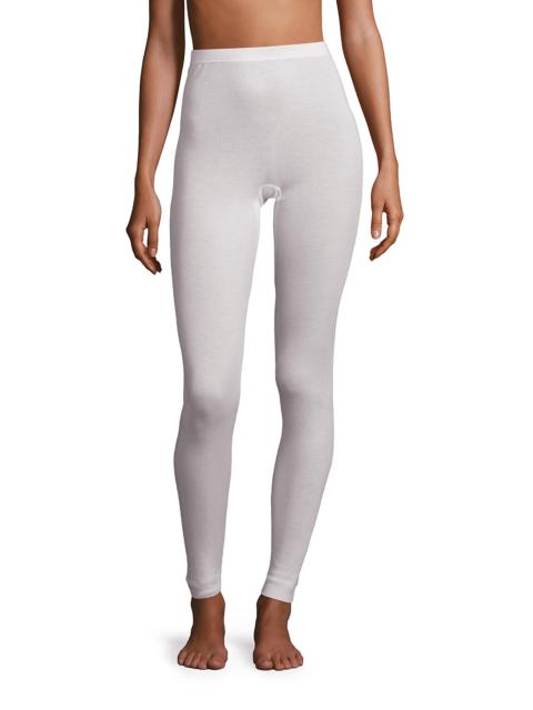 HANRO Women's Silk Cashmere Leggings - Vanilla