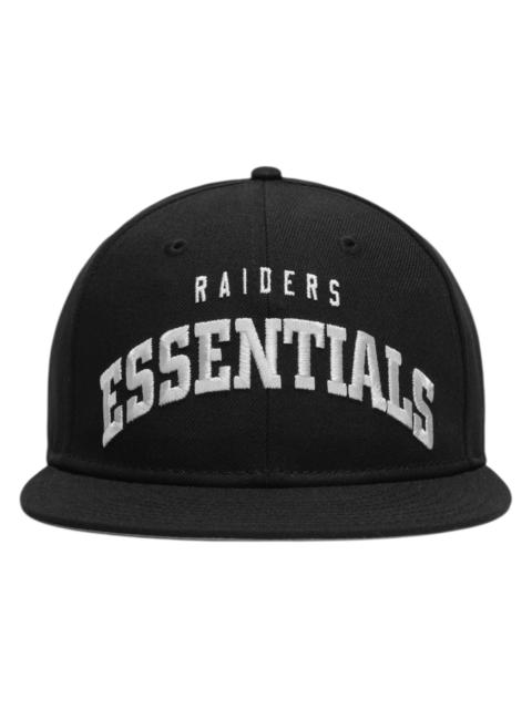 ESSENTIALS Fear of God Essentials Raiders 9Fifty RC Snapback Black