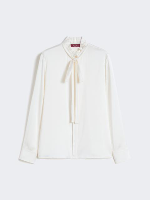Max Mara GILLES Silk satin blouse