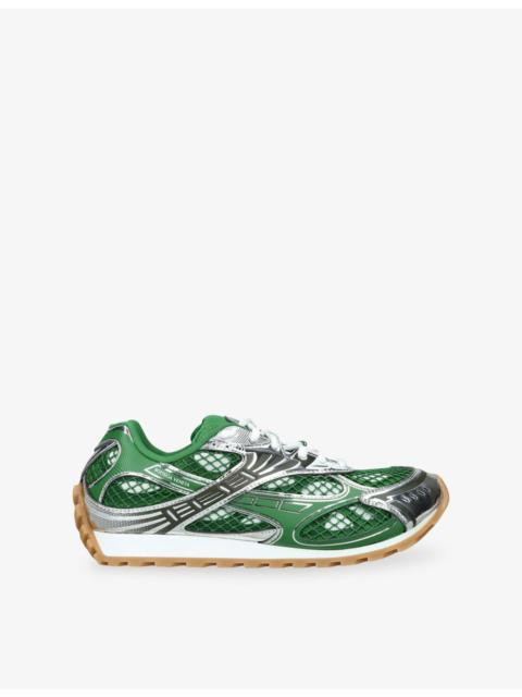 Bottega Veneta Orbit Low-Top Woven Trainers