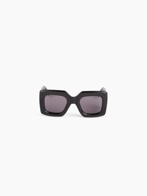 NINA RICCI Precious square shiny black Sunglasses