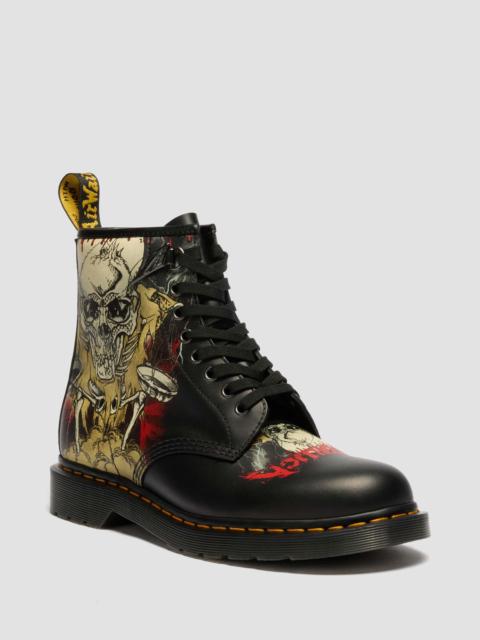 Dr. Martens 1460 Metallica 8-Eye Smooth Leather Boots