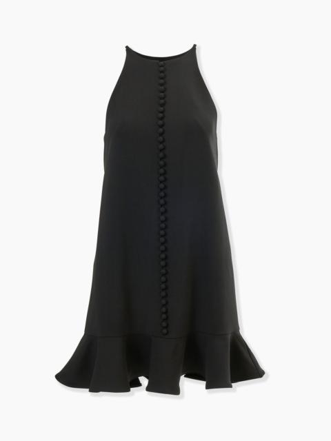 CAROLINA HERRERA Ruffle Hem Mini Dress