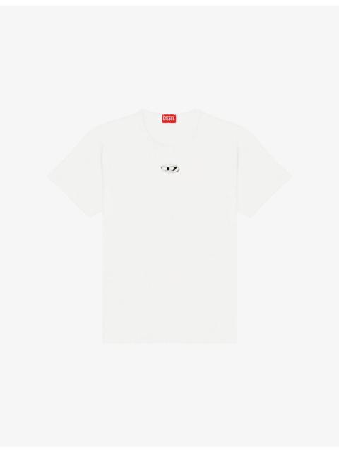 Diesel T-Norm-Iod Branded Cotton-Jersey T-Shirt