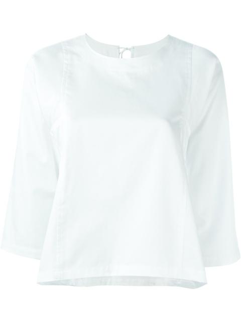 Comme des Garçons Comme des Garçons back fastening blouse