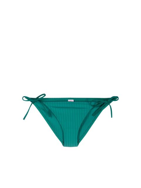 Punch side-tie bikini bottoms