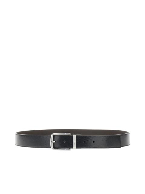 EMPORIO ARMANI CINTURA REVERSIBILE IN PELLE CON LOGO