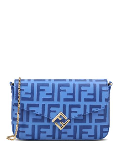 FENDI Fendi FF Diamonds Embossed Chain Wallet