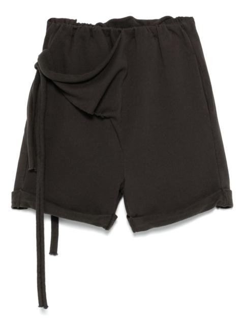 OTTOLINGER strap-detailed track shorts