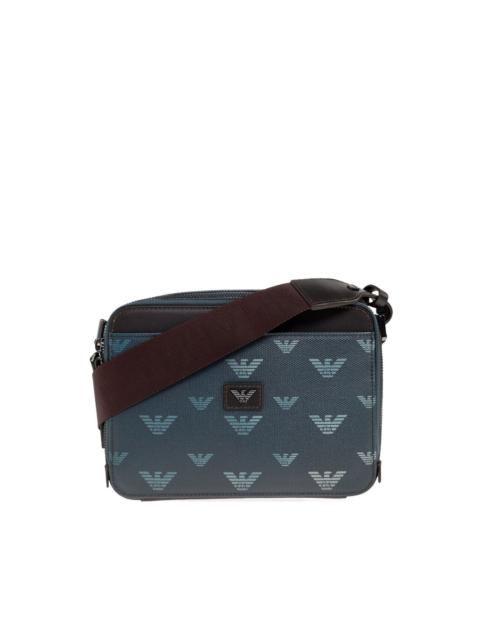 EMPORIO ARMANI logo pattern cross body bag
