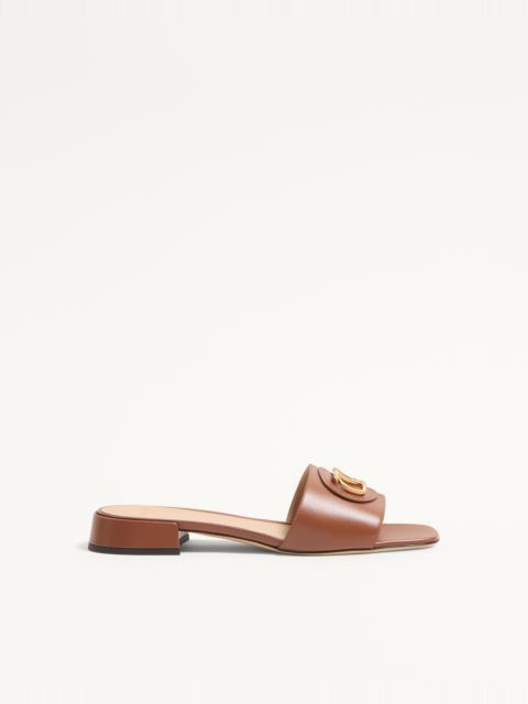 Valentino VLOGO SIGNATURE SLIDE SANDAL IN CALFSKIN 20MM
