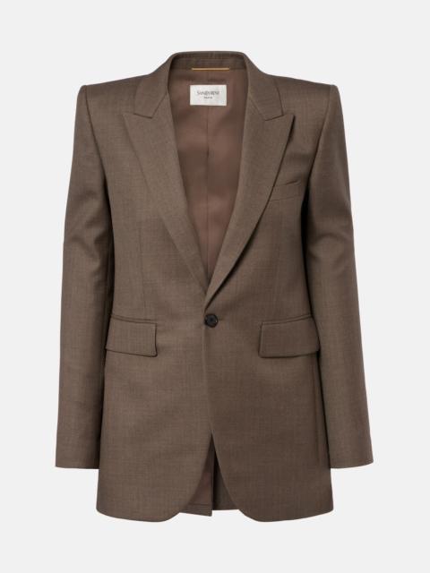 SAINT LAURENT Wool blazer
