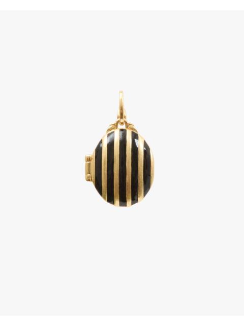 Clare V. Stripe Locket