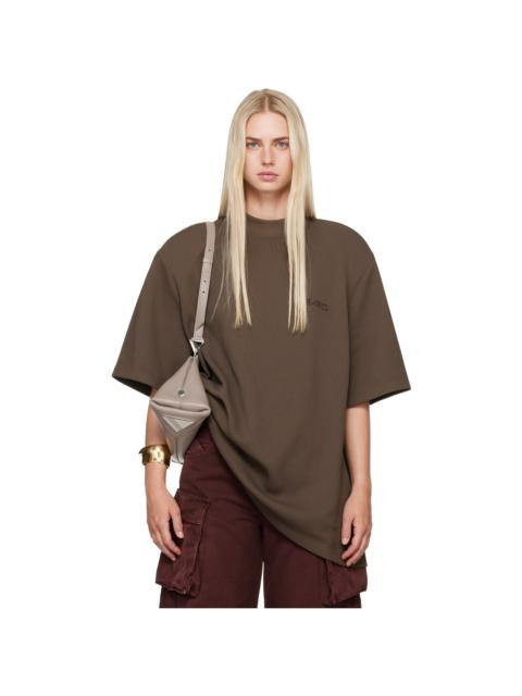 THE ATTICO Brown Kilie T-Shirt