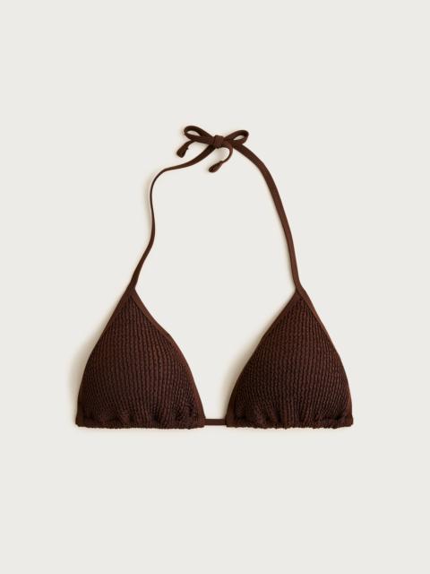J.CREW Scrunchie string bikini top