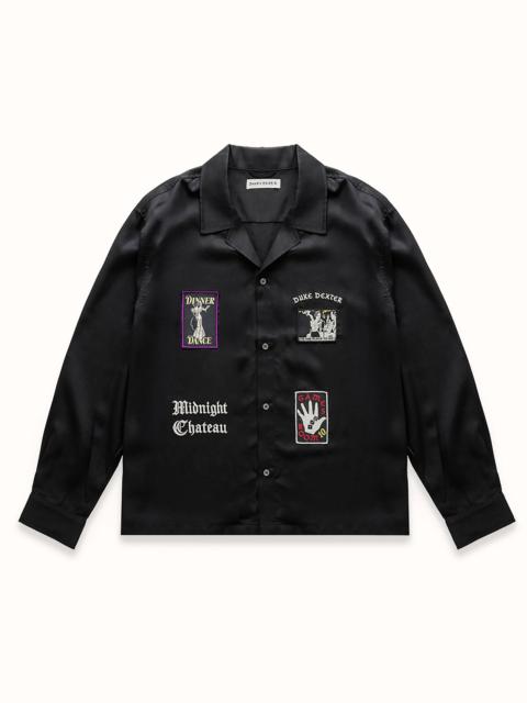 DUKE + DEXTER MC Embroidered Patch Black Shirt